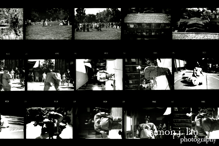 contact sheet