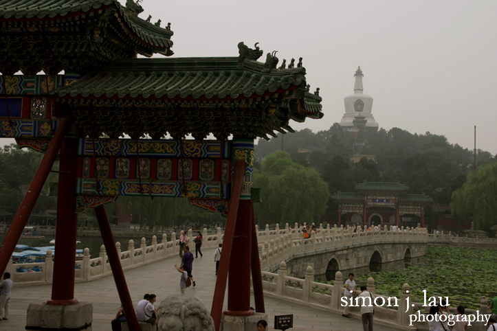 bai ta at beihai park in beijing